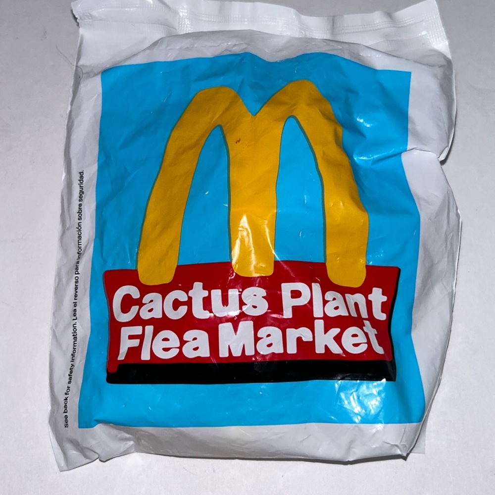 McDonald’s 2022 cactus plant flea market cpfm toy sealed new Birdie